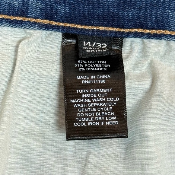 FRYE Women's Straight Leg Jeans in Dark Blue - Picture 4 of 8